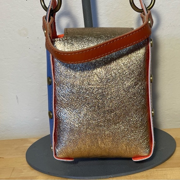 The Bee Cross Bag Multicolor Leather Materials